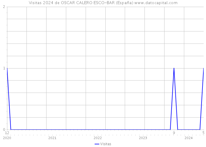Visitas 2024 de OSCAR CALERO ESCO-BAR (España) 