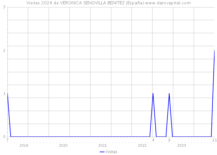 Visitas 2024 de VERONICA SENOVILLA BENITEZ (España) 