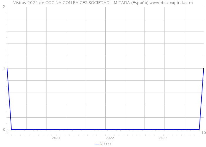 Visitas 2024 de COCINA CON RAICES SOCIEDAD LIMITADA (España) 