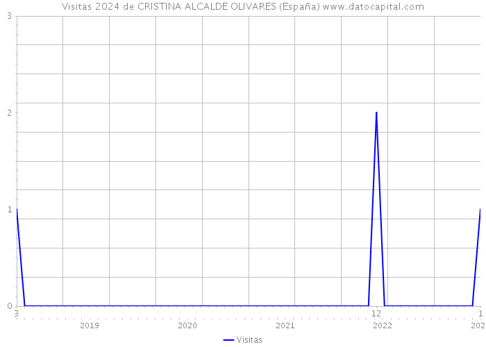 Visitas 2024 de CRISTINA ALCALDE OLIVARES (España) 