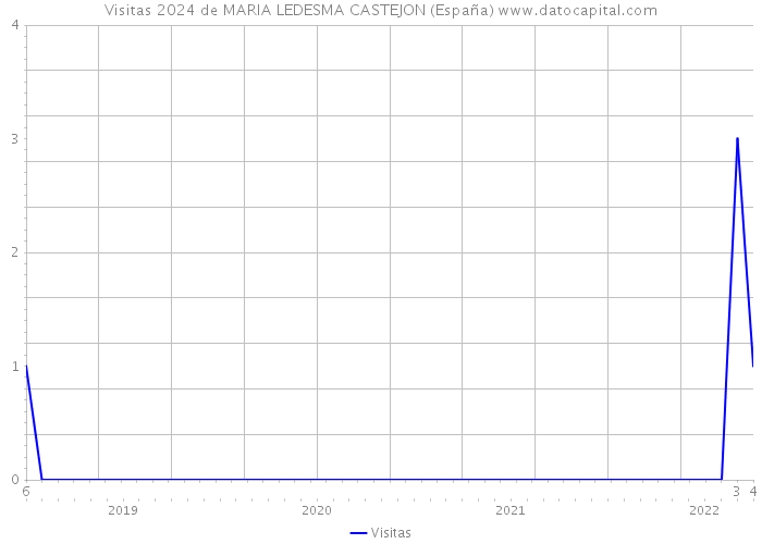 Visitas 2024 de MARIA LEDESMA CASTEJON (España) 