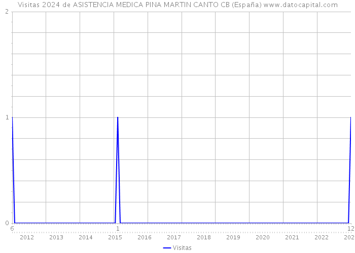 Visitas 2024 de ASISTENCIA MEDICA PINA MARTIN CANTO CB (España) 