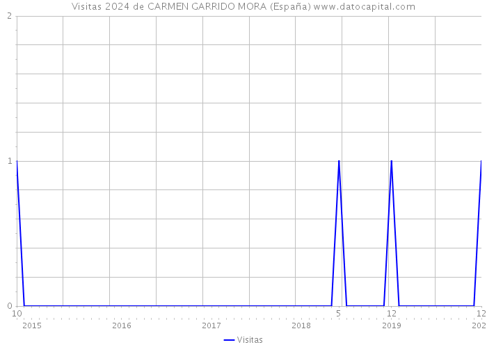 Visitas 2024 de CARMEN GARRIDO MORA (España) 