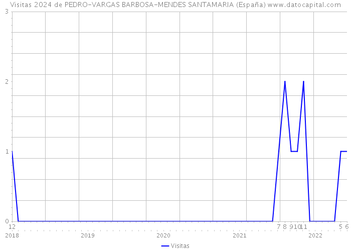 Visitas 2024 de PEDRO-VARGAS BARBOSA-MENDES SANTAMARIA (España) 