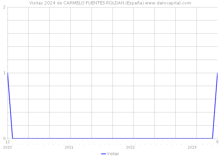 Visitas 2024 de CARMELO FUENTES ROLDAN (España) 
