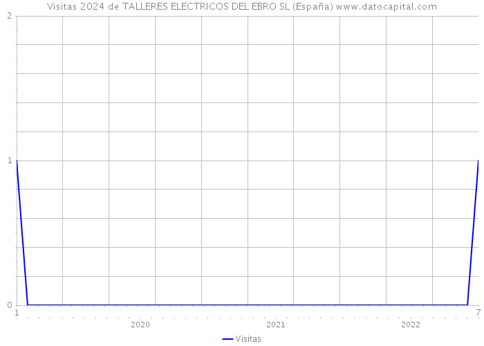 Visitas 2024 de TALLERES ELECTRICOS DEL EBRO SL (España) 