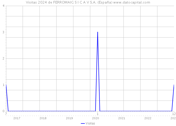 Visitas 2024 de FERROMAIG S I C A V S.A. (España) 