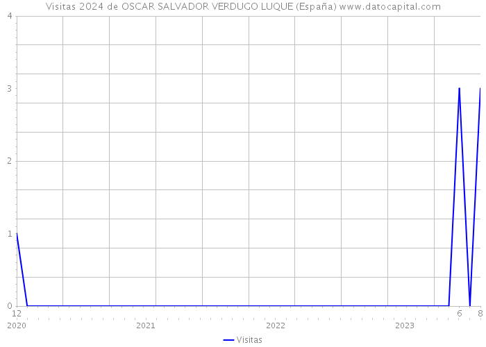 Visitas 2024 de OSCAR SALVADOR VERDUGO LUQUE (España) 