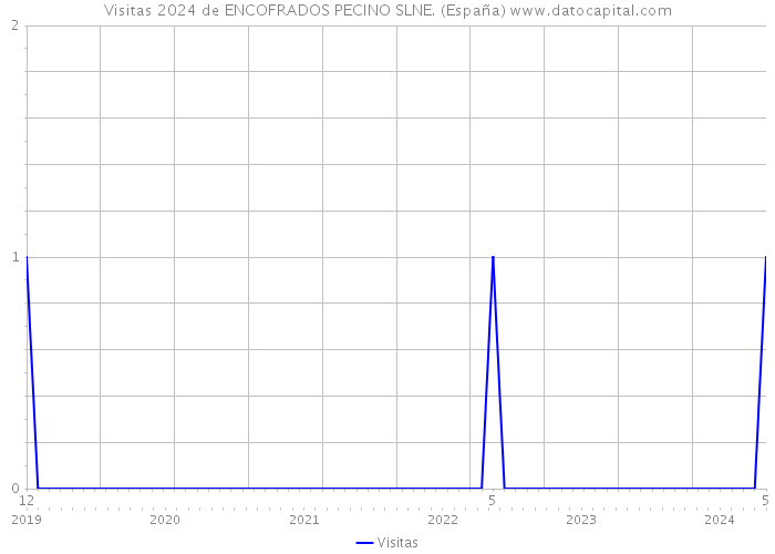Visitas 2024 de ENCOFRADOS PECINO SLNE. (España) 