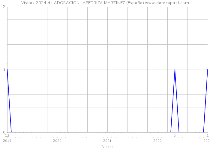 Visitas 2024 de ADORACION LAPEDRIZA MARTINEZ (España) 