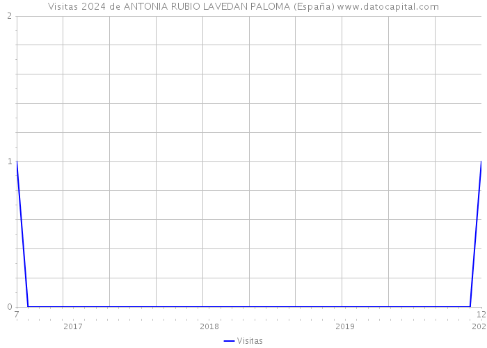Visitas 2024 de ANTONIA RUBIO LAVEDAN PALOMA (España) 