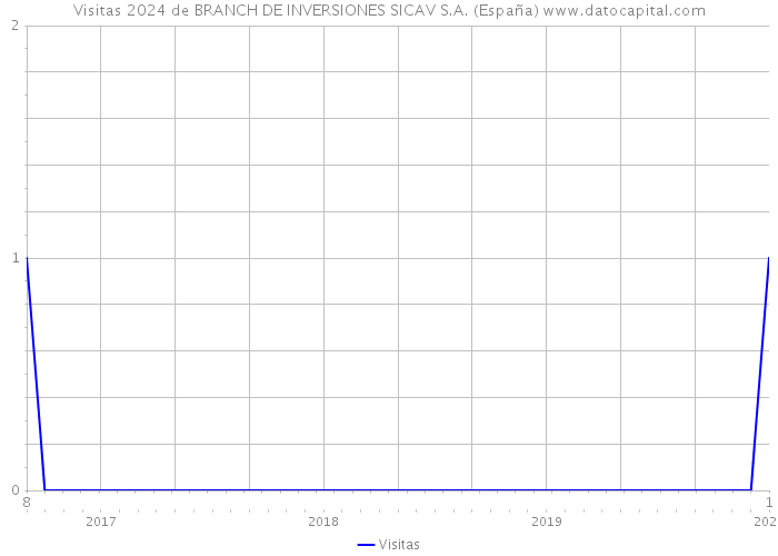 Visitas 2024 de BRANCH DE INVERSIONES SICAV S.A. (España) 