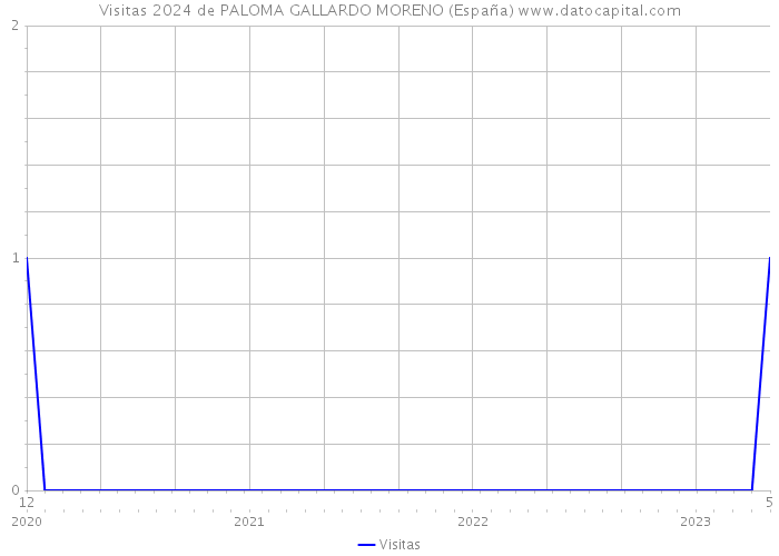 Visitas 2024 de PALOMA GALLARDO MORENO (España) 
