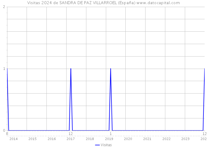 Visitas 2024 de SANDRA DE PAZ VILLARROEL (España) 