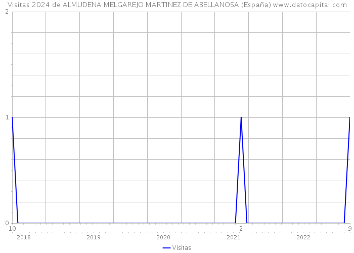 Visitas 2024 de ALMUDENA MELGAREJO MARTINEZ DE ABELLANOSA (España) 