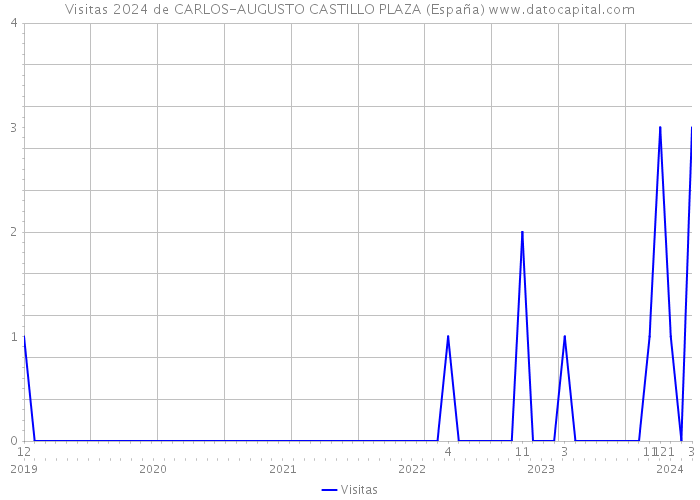 Visitas 2024 de CARLOS-AUGUSTO CASTILLO PLAZA (España) 