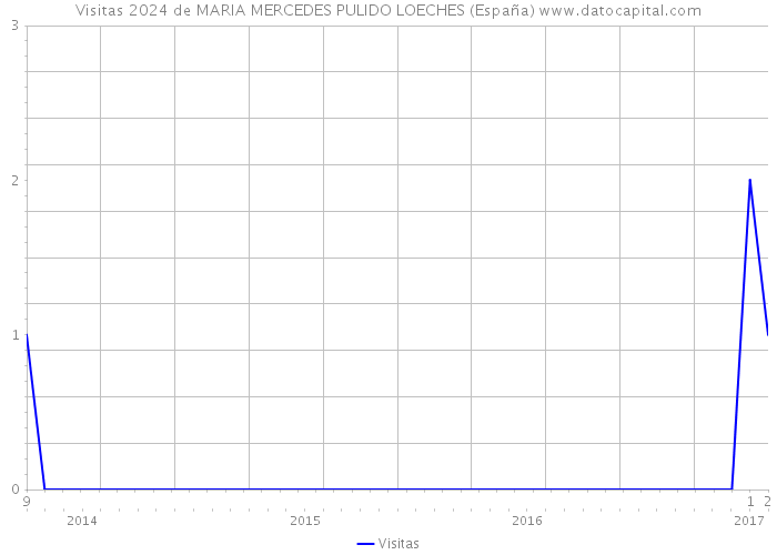 Visitas 2024 de MARIA MERCEDES PULIDO LOECHES (España) 