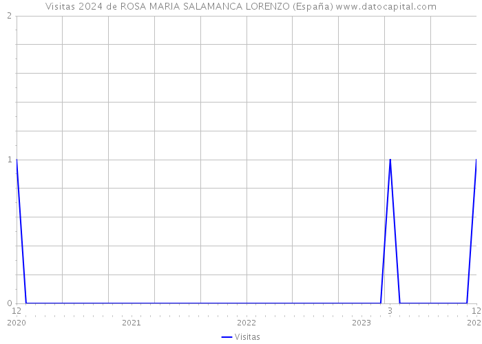 Visitas 2024 de ROSA MARIA SALAMANCA LORENZO (España) 