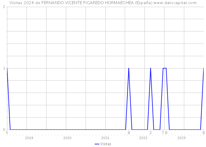Visitas 2024 de FERNANDO VICENTE FIGAREDO HORMAECHEA (España) 