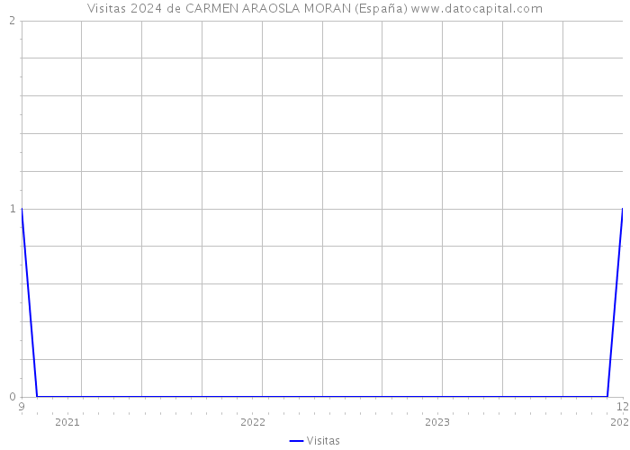 Visitas 2024 de CARMEN ARAOSLA MORAN (España) 