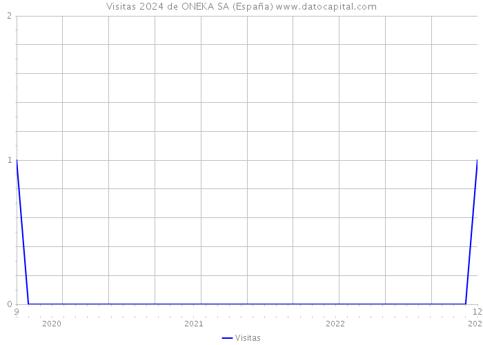 Visitas 2024 de ONEKA SA (España) 