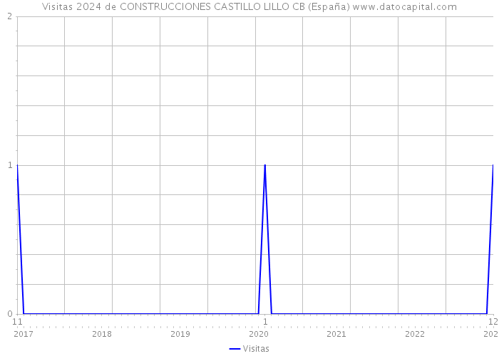 Visitas 2024 de CONSTRUCCIONES CASTILLO LILLO CB (España) 