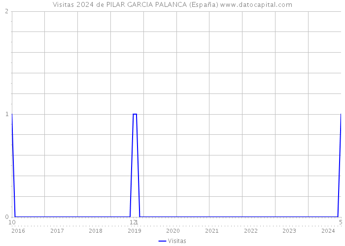 Visitas 2024 de PILAR GARCIA PALANCA (España) 