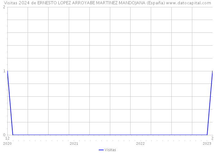 Visitas 2024 de ERNESTO LOPEZ ARROYABE MARTINEZ MANDOJANA (España) 