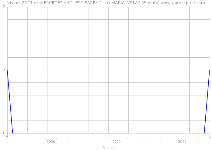Visitas 2024 de MERCEDES ARGUESO BARBADILLO MARIA DE LAS (España) 