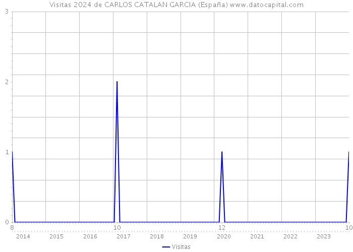 Visitas 2024 de CARLOS CATALAN GARCIA (España) 