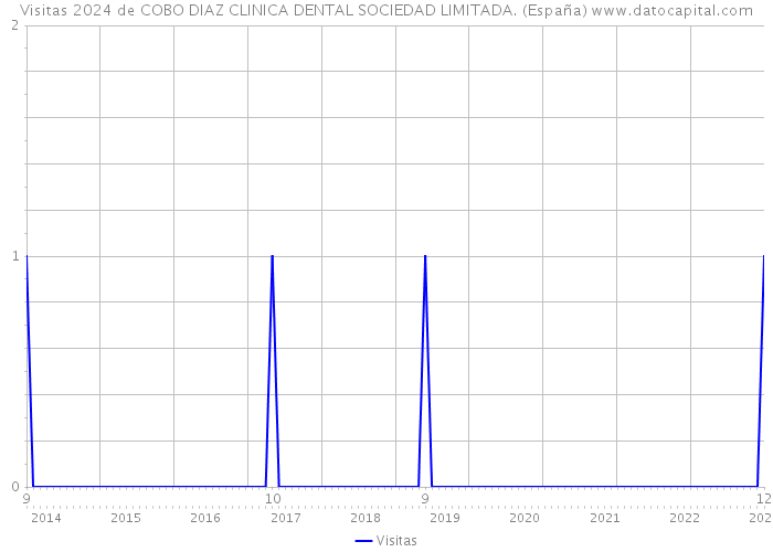 Visitas 2024 de COBO DIAZ CLINICA DENTAL SOCIEDAD LIMITADA. (España) 