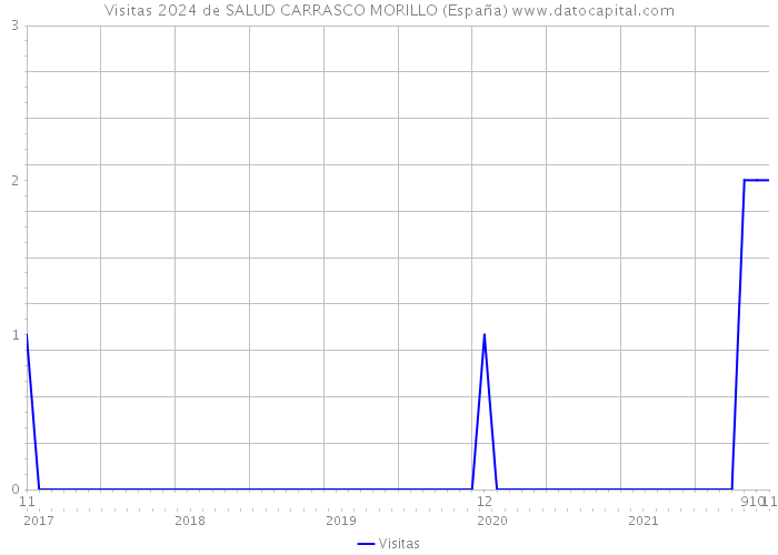 Visitas 2024 de SALUD CARRASCO MORILLO (España) 
