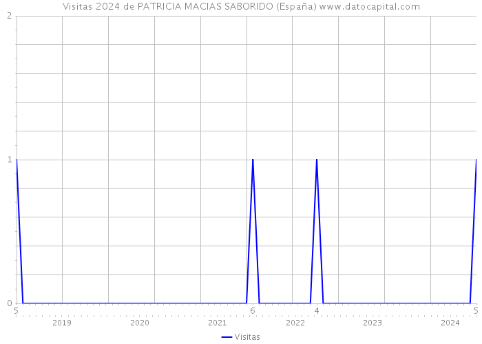 Visitas 2024 de PATRICIA MACIAS SABORIDO (España) 