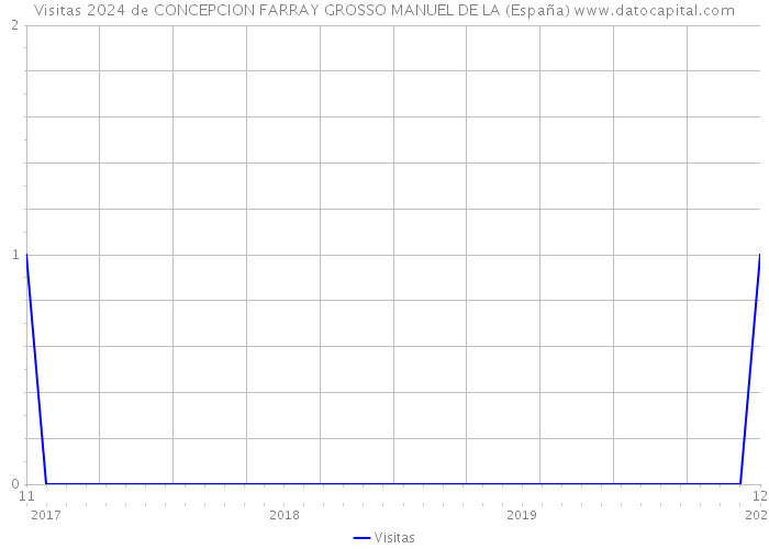 Visitas 2024 de CONCEPCION FARRAY GROSSO MANUEL DE LA (España) 