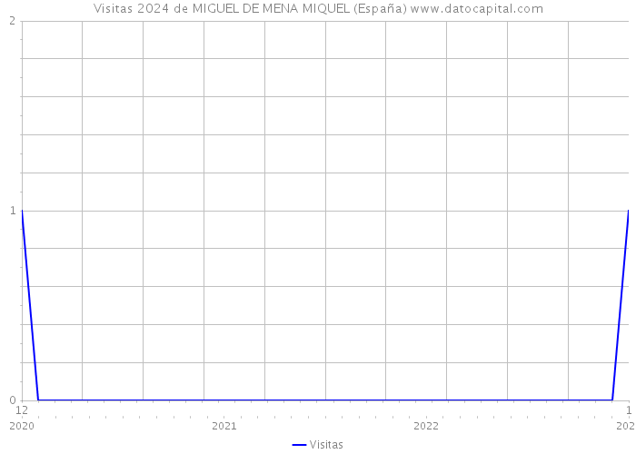 Visitas 2024 de MIGUEL DE MENA MIQUEL (España) 