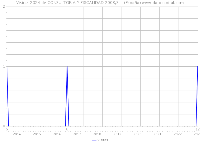 Visitas 2024 de CONSULTORIA Y FISCALIDAD 2003,S.L. (España) 