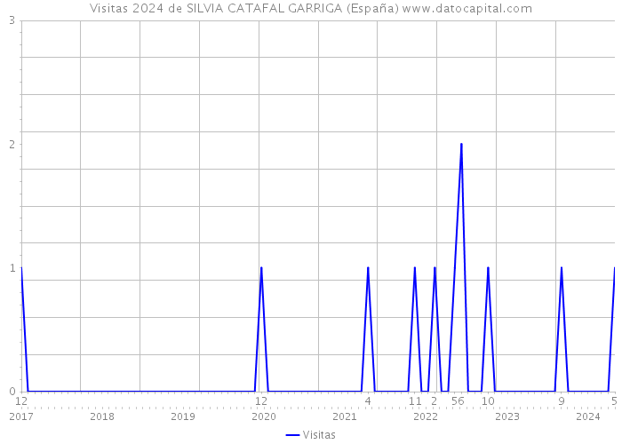 Visitas 2024 de SILVIA CATAFAL GARRIGA (España) 