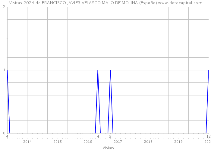 Visitas 2024 de FRANCISCO JAVIER VELASCO MALO DE MOLINA (España) 