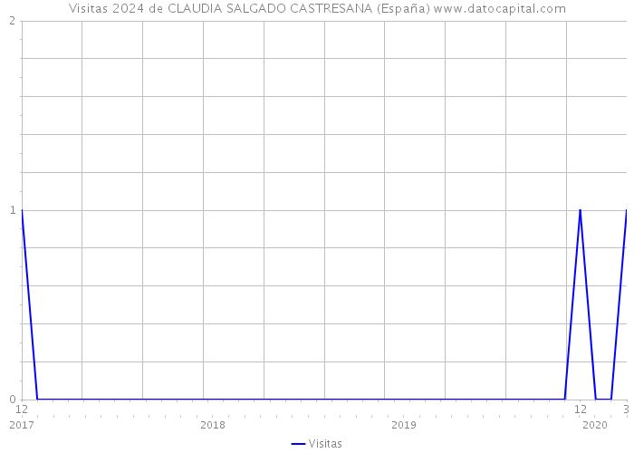 Visitas 2024 de CLAUDIA SALGADO CASTRESANA (España) 