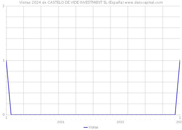 Visitas 2024 de CASTELO DE VIDE INVESTMENT SL (España) 