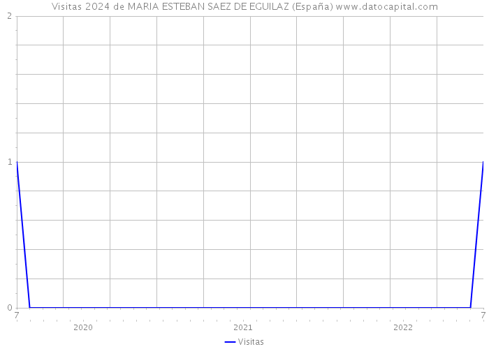Visitas 2024 de MARIA ESTEBAN SAEZ DE EGUILAZ (España) 