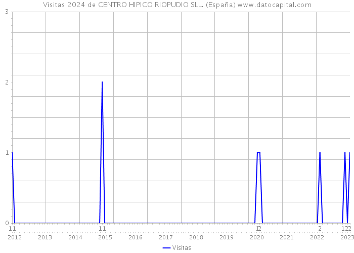 Visitas 2024 de CENTRO HIPICO RIOPUDIO SLL. (España) 