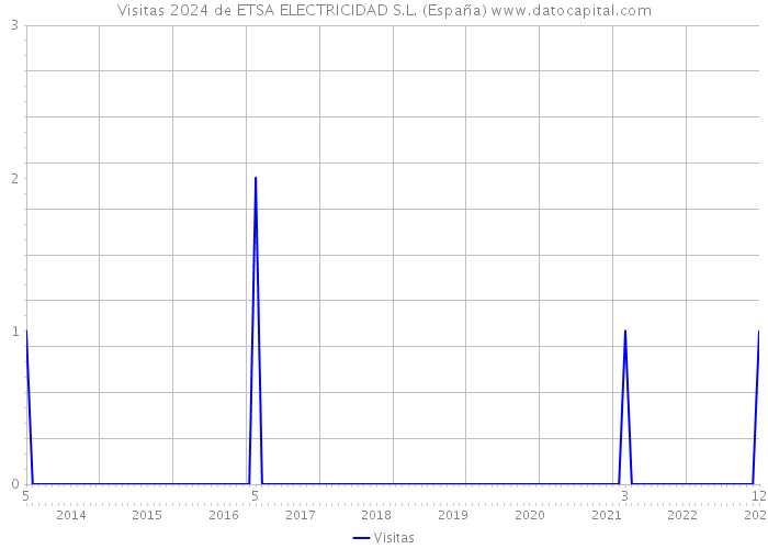 Visitas 2024 de ETSA ELECTRICIDAD S.L. (España) 