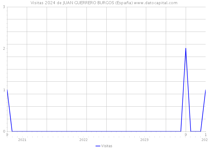 Visitas 2024 de JUAN GUERRERO BURGOS (España) 