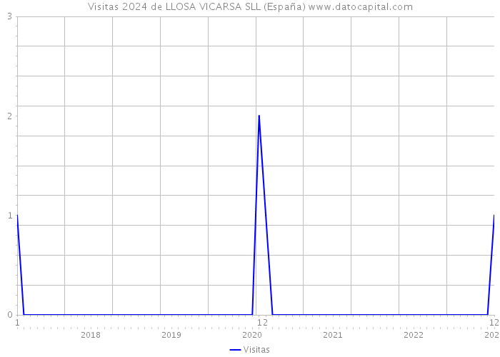 Visitas 2024 de LLOSA VICARSA SLL (España) 
