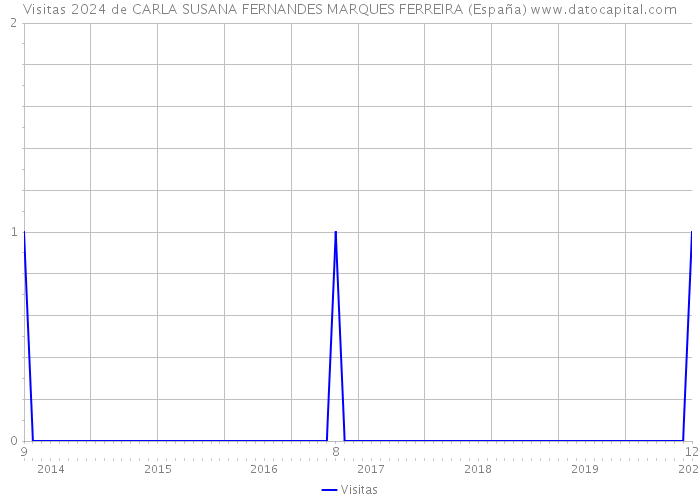 Visitas 2024 de CARLA SUSANA FERNANDES MARQUES FERREIRA (España) 