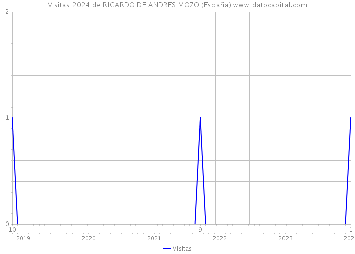 Visitas 2024 de RICARDO DE ANDRES MOZO (España) 