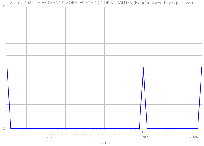 Visitas 2024 de HERMANOS MORALES SDAD COOP ANDALUZA (España) 