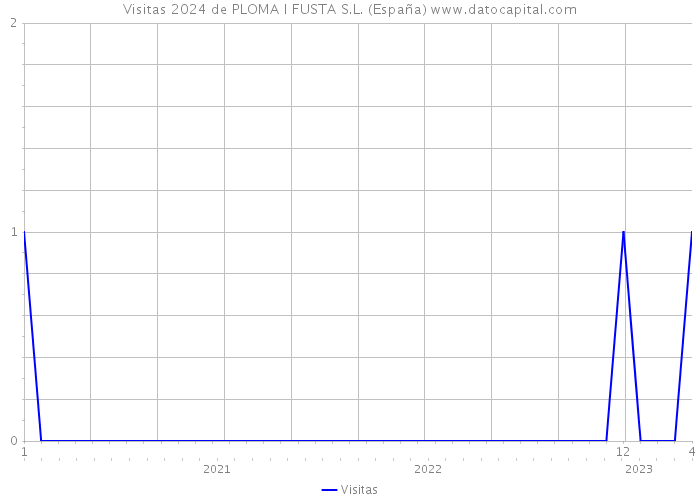 Visitas 2024 de PLOMA I FUSTA S.L. (España) 