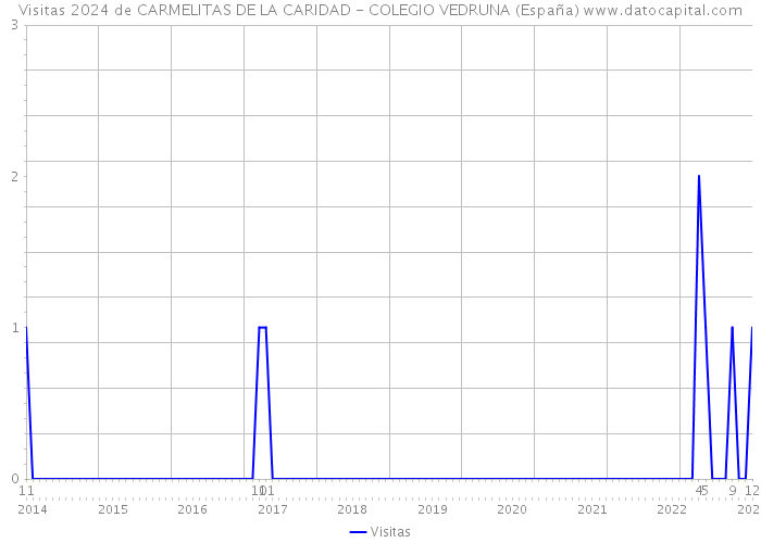 Visitas 2024 de CARMELITAS DE LA CARIDAD - COLEGIO VEDRUNA (España) 